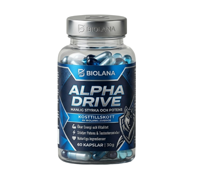 Burk med Alpha Drive, 60 kapslar